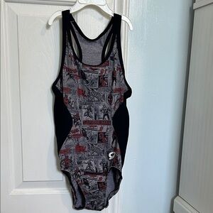 Marvel Spider-Man Kids Leotard - Black and Red